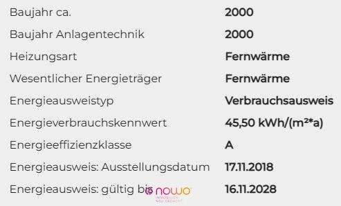 Energieausweisdaten