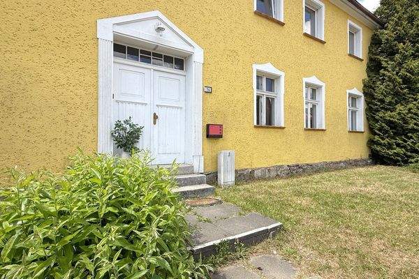 einladender Hauseingang