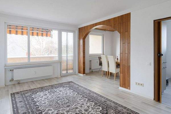 Teilansicht Wohn-/Essbereich