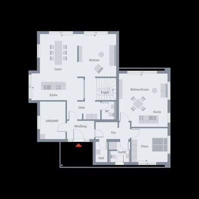 Grundriss Erdgeschoss