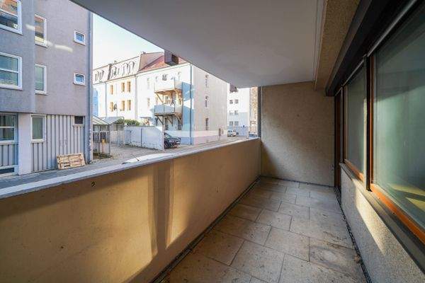 Loggia nach Südwest