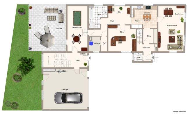 Grundriss Erdgeschoss