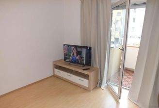 Wohnzimmer, Zugang zum Balkon