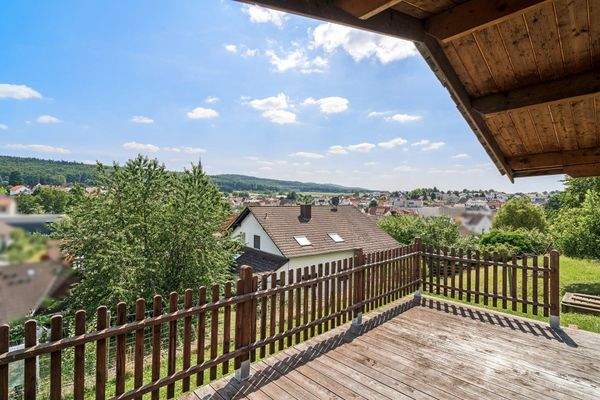 Ansicht Balkon Gartenhaus