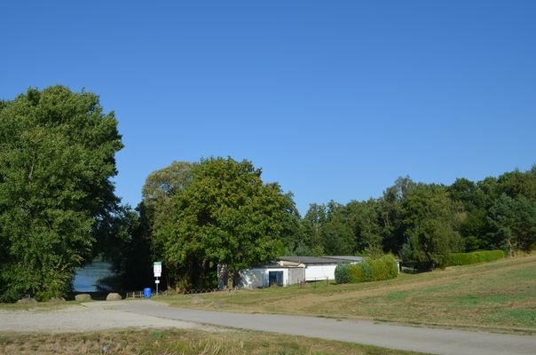 Blick auf den Bungalow