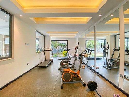 Furnished Property in a Complex 500 M from the Sea in Alanya