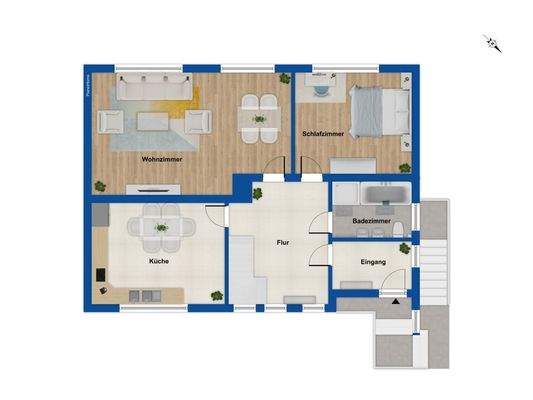 Grundriss Erdgeschoss