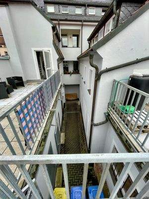 Blick in den Innenhof