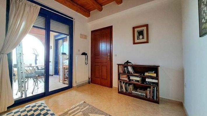 Ferienhaus mit 2 Schlafzimmern und atemberaubender Aussicht in Plaka