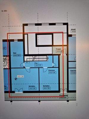 Grundriss 6. OG