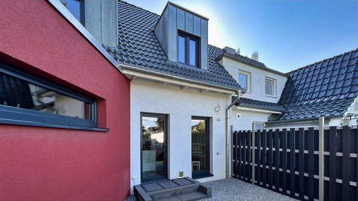 Terrassenausgang von Küche