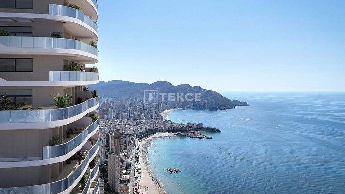 Luxury Seafront Apartments in Europe's Tallest Tower in Benidorm