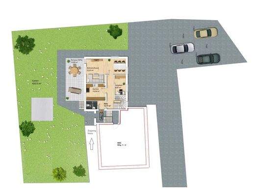 Lageplan - Grundstück