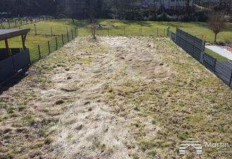 Blick aufs Grundstück