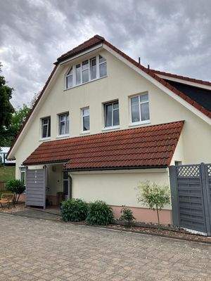 Seitenansicht Häuser