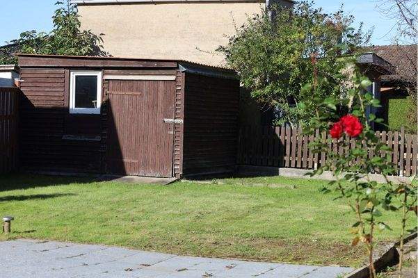 Blick in den gepflegten Garten