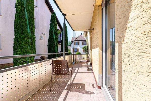 Balkon - Wohnung im EG