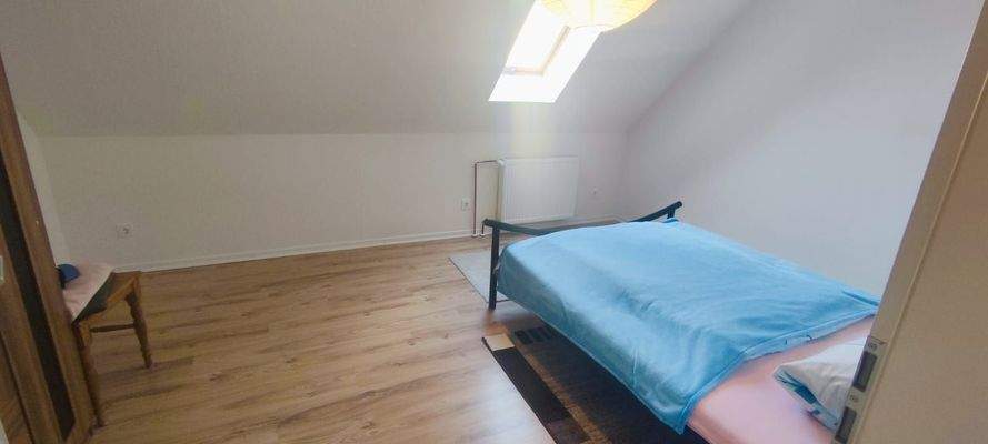 Eines der drei Schlafzimmer