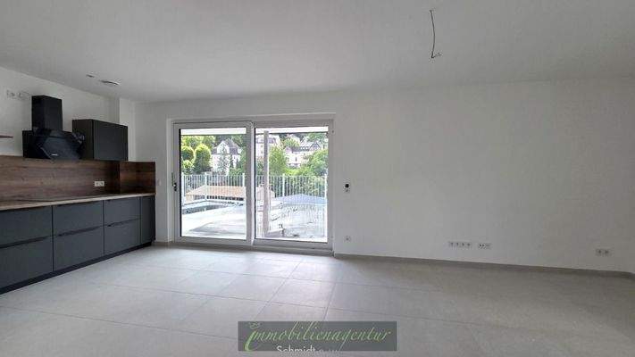 Wohnküche - Terrassenblick