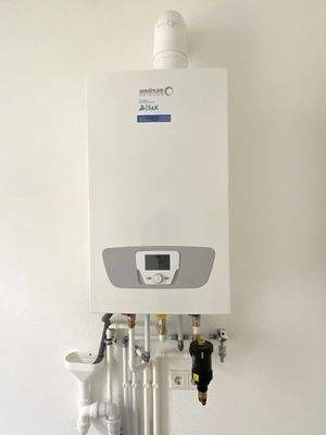 Neue Gastherme in der Küche