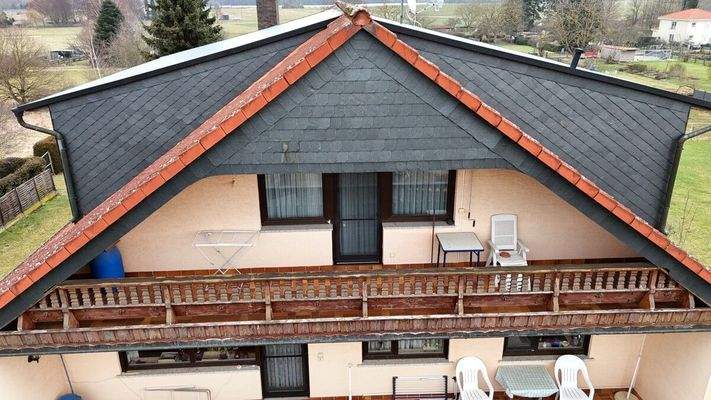 Balkon Dachgeschosswohnung