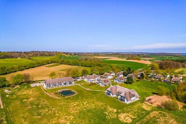 Luftbildaufnahme "Wreecher Idyll" & "Landhotel Kastanienallee"