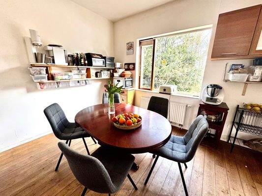 Essplatz in der Küche