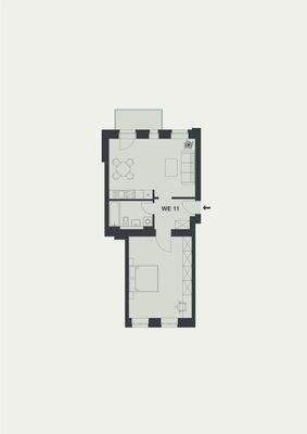 Grundriss WE11