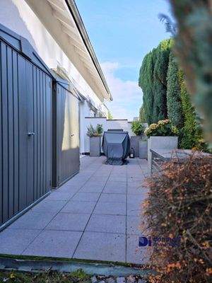 Terrasse Küchenseite