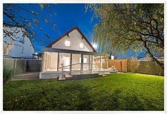 SW-Ansicht mit Abendstimmung