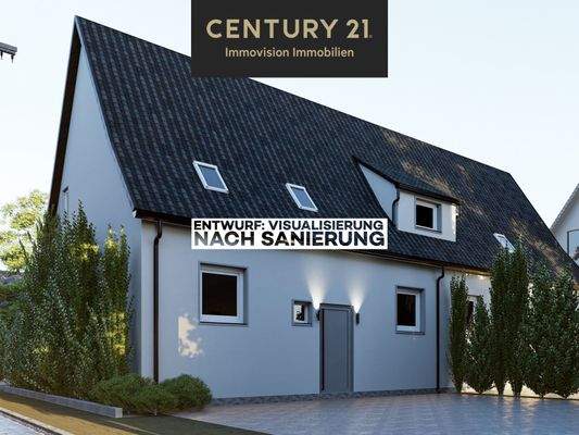 Entwurf: Mögliche Außenansicht nach Sanierung