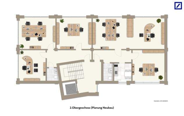 2. Obergeschoss (Planung Neubau)