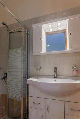 Kreta, Gavalochori: Zwei Villen und ein Studio mit einzigartigem Panoramablick auf das Meer zu verkaufen