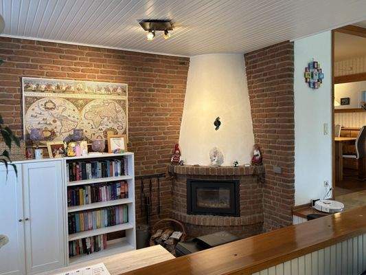 gemütliche Kaminecke