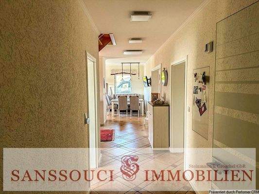 Blick durch die Diele