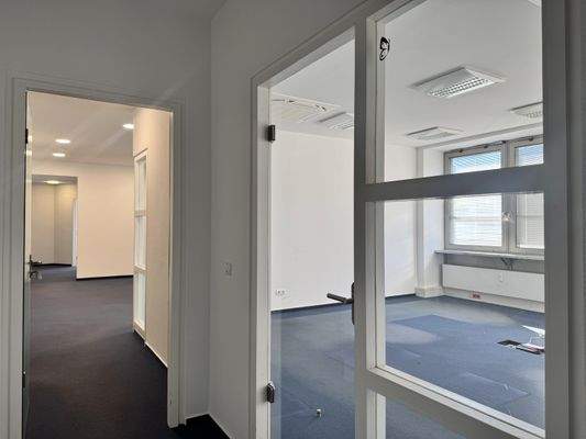 Glastüren und Glasschwerter