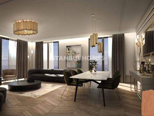 Lake View Properties Near the Main Road in Istanbul Buyukcekmece