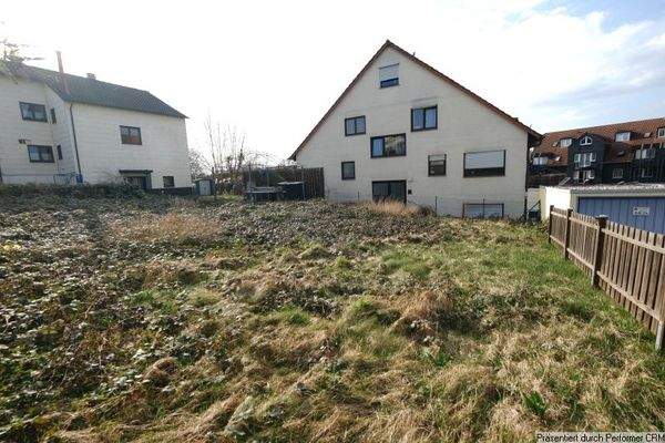 Bauplatz Blick nach Nordwest