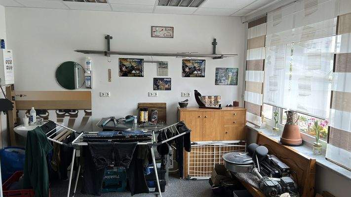 Büro im Erdgeschoss