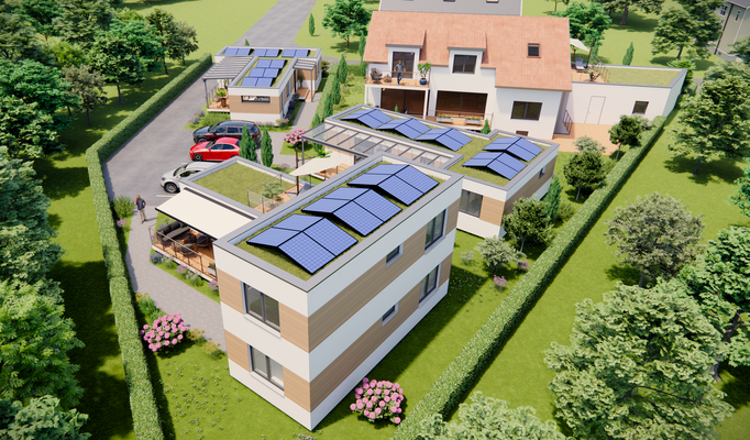 Cube-Siedlung Ernsgaden