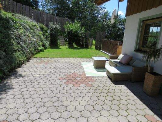 auf der Südostterrasse 