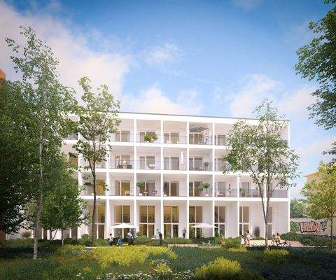 Wohnen südlich des Stadtparks_Ansicht Hof