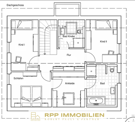 Grundriss Dachgeschoss