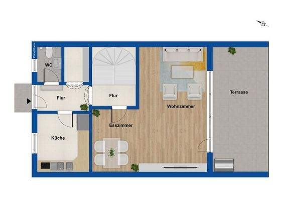 Grundriss Erdgeschoss