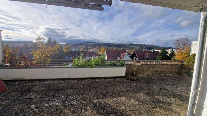 Terrasse mit Ausblick