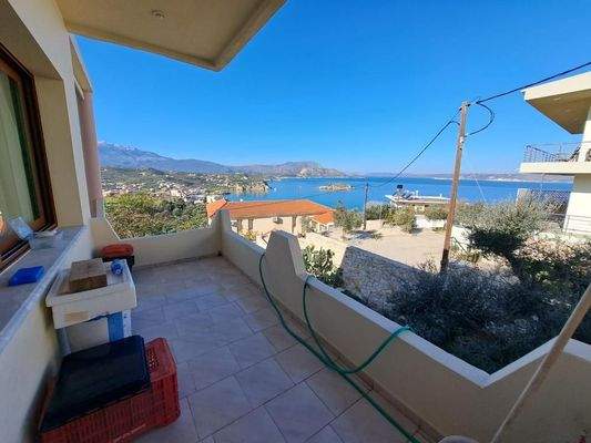 Kreta - Plaka: Wohnung mit Berg- und Meerblick zu verkaufen