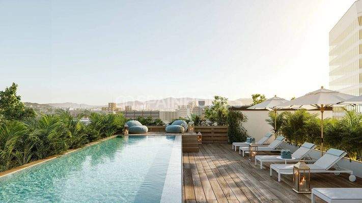 Flats in a Complex near the Beach in Poblenou Barcelona