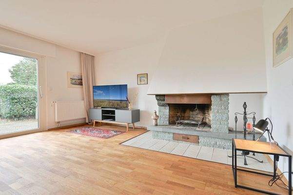 Wohnzimmer inkl. Kamin