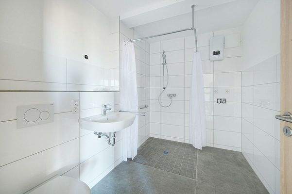 Duschbad Beispielwohnung