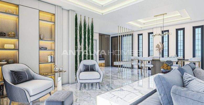 Sea View Houses with Smart Home Systems in Alanya Kargıcak